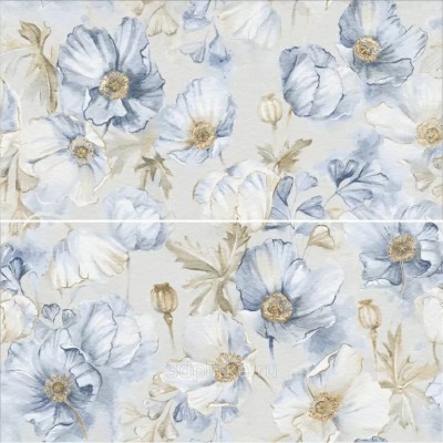 Керамогранит DECORS ELITE BLUEBELL DECOR A+B 60x120  